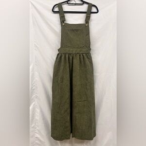 SHEIN Khaki Green Corduroy Jumper